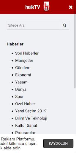 Halk TV screenshot 3