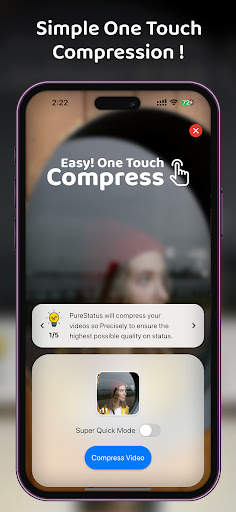 PureStatus: ByeBye Blur Status screenshot 6