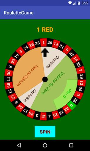 Roulette game screenshot 2