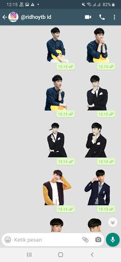 Sticker Wa Lay Zhang EXO For WAStickerApps screenshot 5