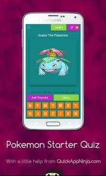 Pokemon Starter Quiz screenshot 4
