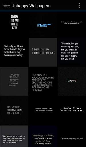 Unhappy Wallpapers screenshot 2