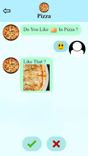 fake call and sms pizza game screenshot 2