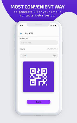 WiFi QR Code Scanner&QR Code Generator screenshot 4