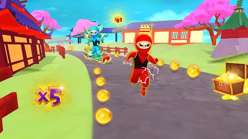 Ninja Runner 3D: Dash Run Game screenshot 6
