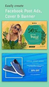 Social Media Ads, Post & Banner Maker screenshot 2