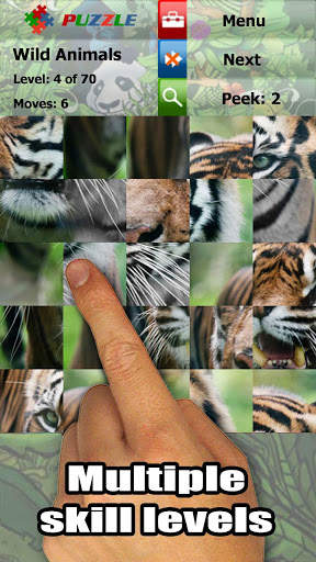 Wild animals puzzle: Jigsaw screenshot 2