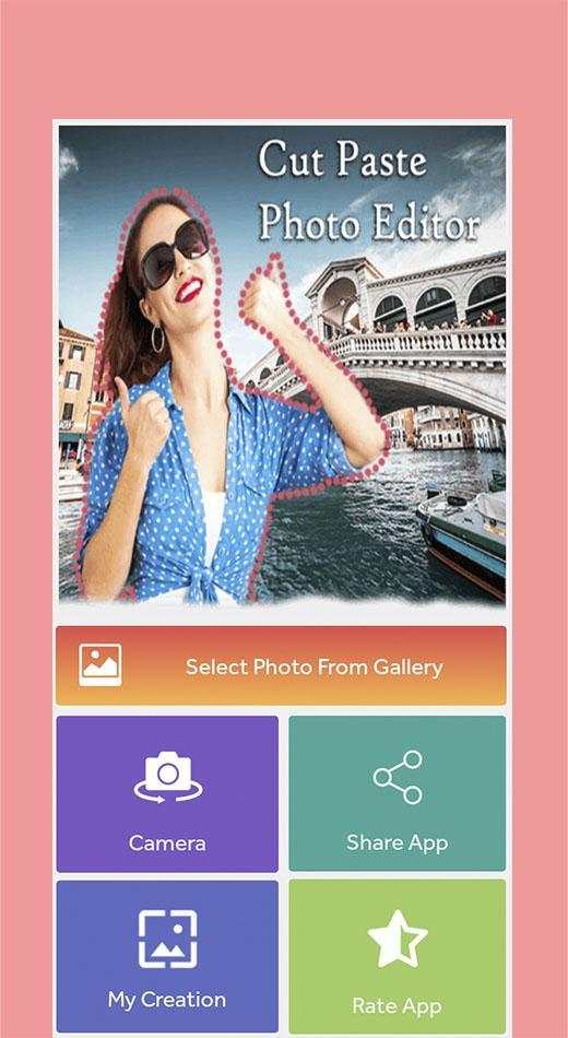 Cut Out - Cut Paste Photo Editor 1 تصوير الشاشة