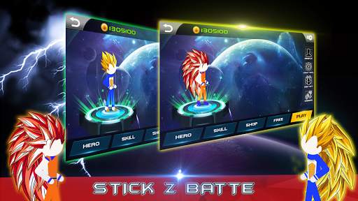 Stick Fight Z : Super Warrior Dragon screenshot 1