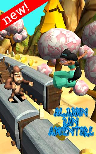 Prince Aladdin Run Escape - Jungle Dash Adventure screenshot 4