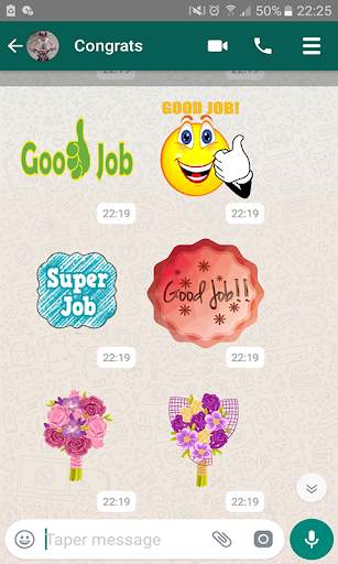 Congrats Stickers For Whatsapp screenshot 6