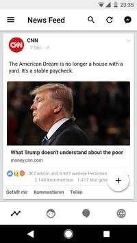 Touch for Facebook screenshot 1
