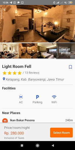 CariKamar - Aplikasi Booking Hotel Terbaik screenshot 4