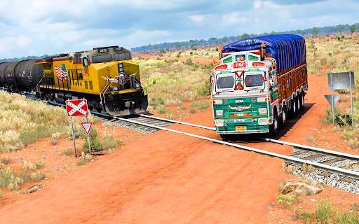 Cargo Truck driving 3d Games screenshot 1