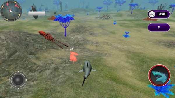Crim Fish Hunter Shark  And Grow screenshot 2