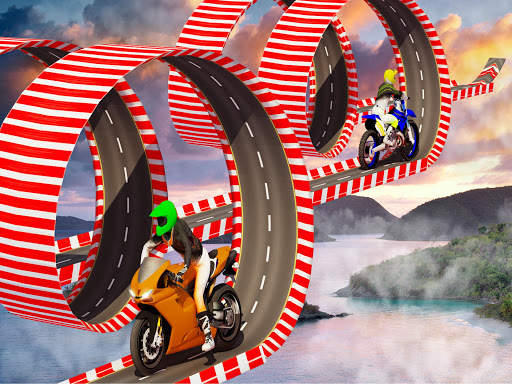 Stunt Bike Impossible Tracks-Race Moto Drive Game screenshot 13