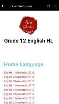 Grade 12 English HL скриншот 1