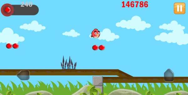 New Red Ball 5 - Red ball bird jump screenshot 3