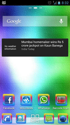 Rainbow Frame Theme Pack screenshot 3