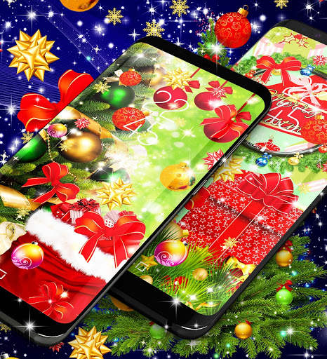 Christmas tree live wallpaper screenshot 4