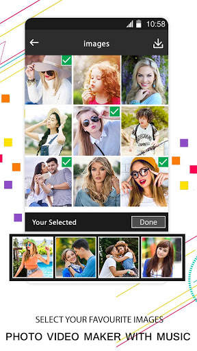Photo Video Maker With Music screenshot 1