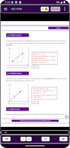 Vectors High School Math скриншот 1
