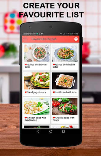 Salad recipes free. Low carb, easy & healthy food. screenshot 8