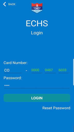 ECHS Beneficiaries App screenshot 5