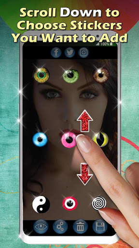 Baguhin ang Kulay ng Mata 👁 Larawan ng Software screenshot 2