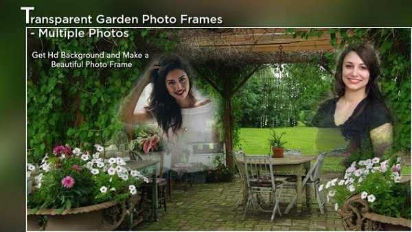 Transparent Garden Photo Frames - Multiple Photos screenshot 2