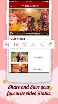 Cute Video Status Maker screenshot 4