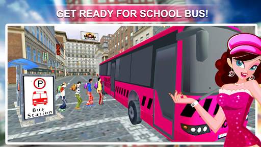 Supir Bus Sekolah Pink Lady screenshot 1