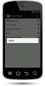 Notes Simple NotePad Free screenshot 4