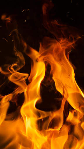Burning flame Live Wallpaper screenshot 4