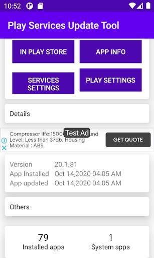 Phone Services Update and Info screenshot 2