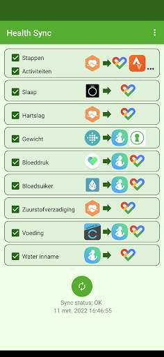 Health Sync screenshot 1