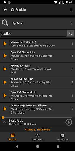 Raydio - Internet Radio Player screenshot 6