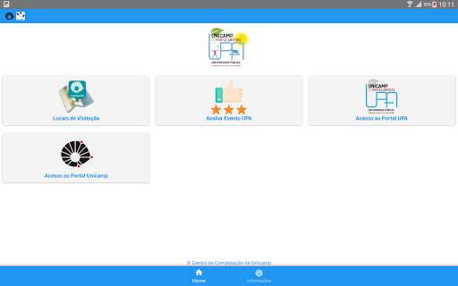 UNICAMP DE PORTAS ABERTAS screenshot 1