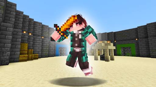 MCPE Demon Slayer Mod screenshot 1