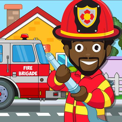 Pretend my Fire Station: Town Firefighter Life 1.5