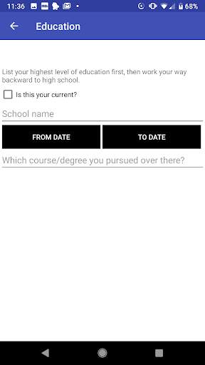 Resume Builder App screenshot 5