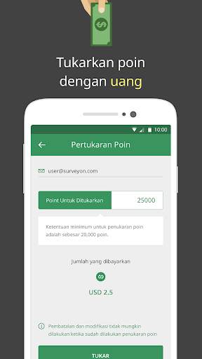 surveyon - Tunai & Kesenangan screenshot 2
