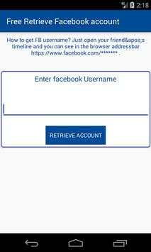 recover facebook  account 2018 screenshot 2