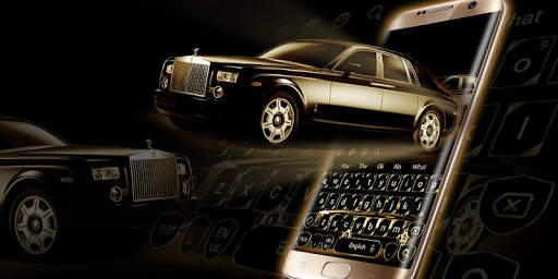 Royal Luxury Car Keyboard Theme screenshot 5