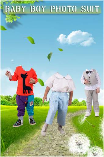 Baby Boy Photo Suit - cute baby girl stylish maker screenshot 5