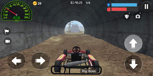 Racing Kart 3D: Desert race screenshot 6
