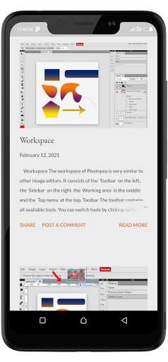 Photo pea Photo Editor Guide 6 تصوير الشاشة