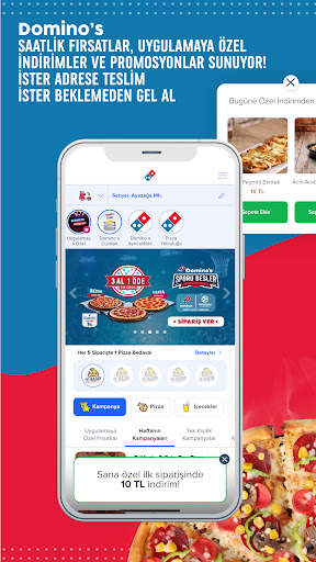 Domino's Pizza Türkiye screenshot 1