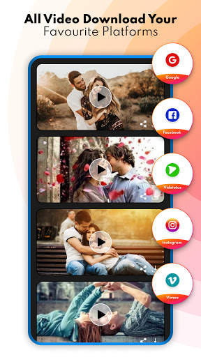 Vmate Fast Video Downloader 2021 : Vmate India screenshot 1