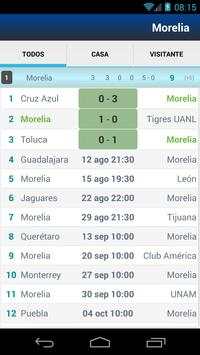 Livescore for Liga MX screenshot 5
